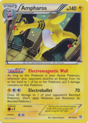 Ampharos 40/124 Cosmos Holo Promo - Legendary Treasures Blister Exclusive